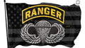USA Ranger Airborne Flag Made in USA