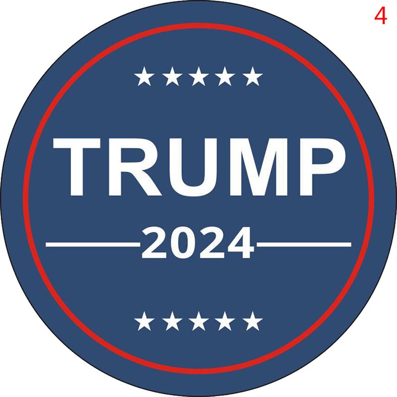 Trump 2024 Round Stickers.