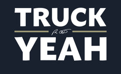Huge Desantis Truck Yeah Bumper Sticker