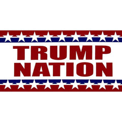 Trump Nation Flag Red White and Blue - Made in USA.