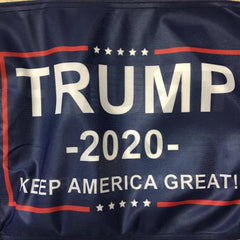 Trump Keep America Great 12"x18" Double Sided Car Flag Made in USA.