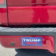 Trump Won Bumper Sticker.