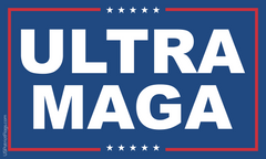 Ultra MAGA Blue Flag - Made in USA