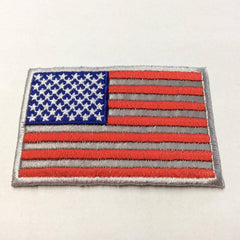 US Flag Patch - 2x3 inch 50 Star American Flag.