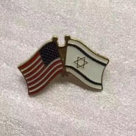 United States and Israel Friendship Lapel Pin