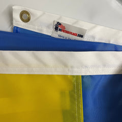 High-Quality Ukraine Flag Sewn Made in USA