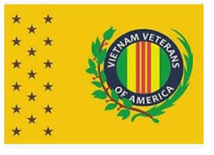 Vietnam Veterans of America Flag Pole Hem & Optional Fringe.