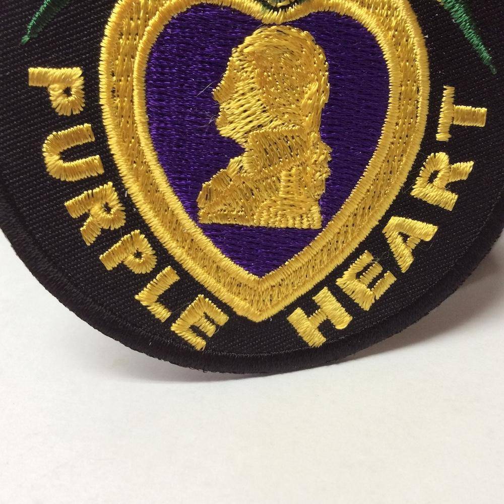 Vietnam Purple Heart Patch - 3 inches.