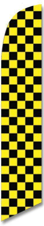 Black and Yellow Advertising Banner (banner only).