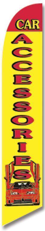 Car Accessories Advertising Banner (Complete set).