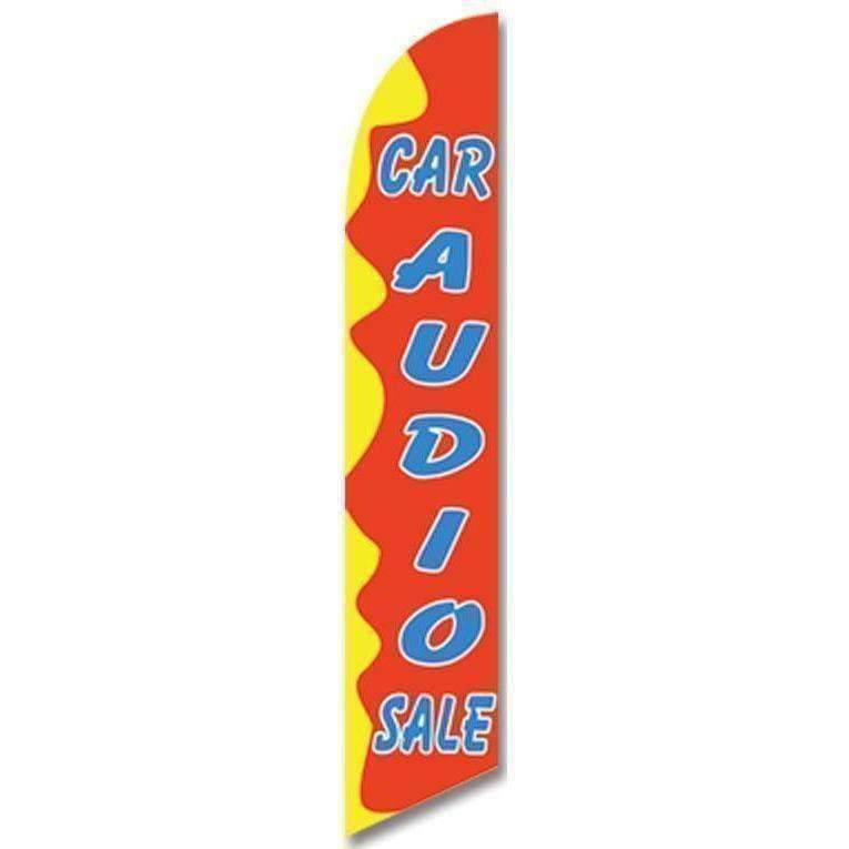 Car Audio Sale Advertising Banner (Complete set).