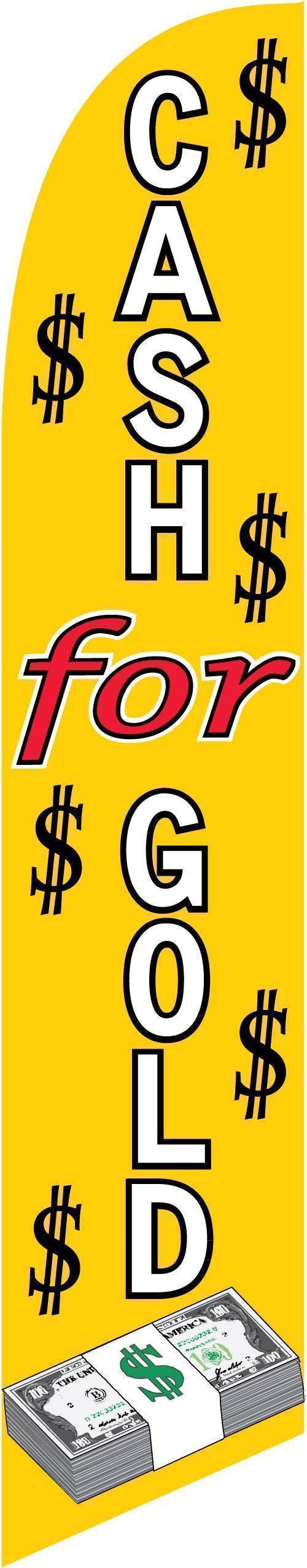 Cash For Gold Advertising Banner (Complete set).