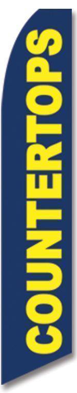 Counter-Tops Advertising Flag (Complete set).