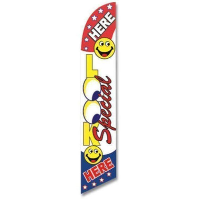 Look Special Here Advertising Banner (Complete set).