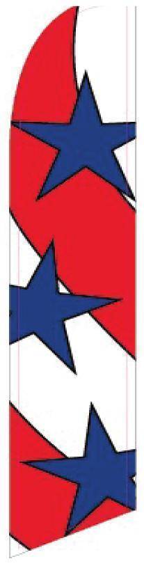 Stars and Stripes Advertising Flag (Complete set).