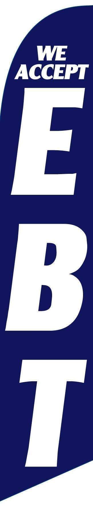 We Accept EBT Advertising Banner (Complete set).