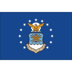 Air Force Flag - USAF Flag - 3x5 Nylon Dyed (USA MADE).