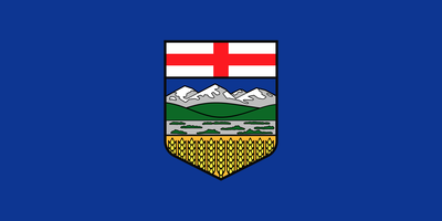 Alberta Flag - Made in USA.