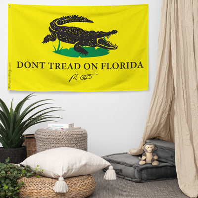 Dont Tread on Florida Wall Flag.