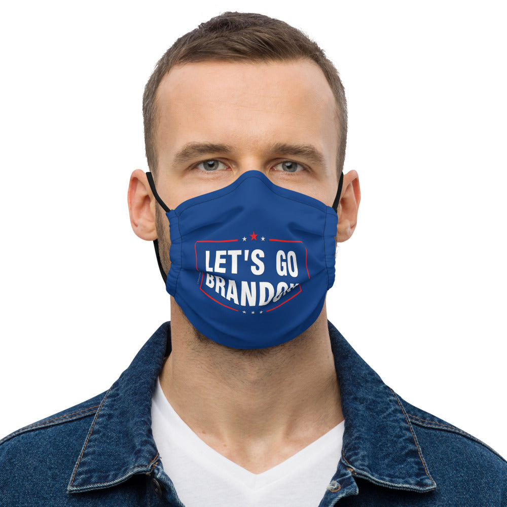Let's Go Brandon Premium face mask