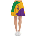 Mardi Gras Royal Crown Skater Skirt