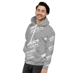 Impeach Biden All over Print Unisex Hoodie