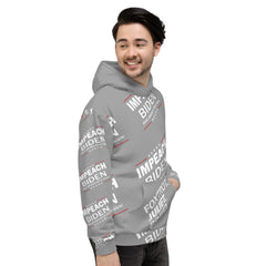 Impeach Biden All over Print Unisex Hoodie