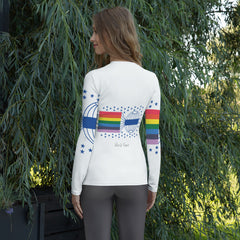 World Peace Design Women's Rash Guard.
