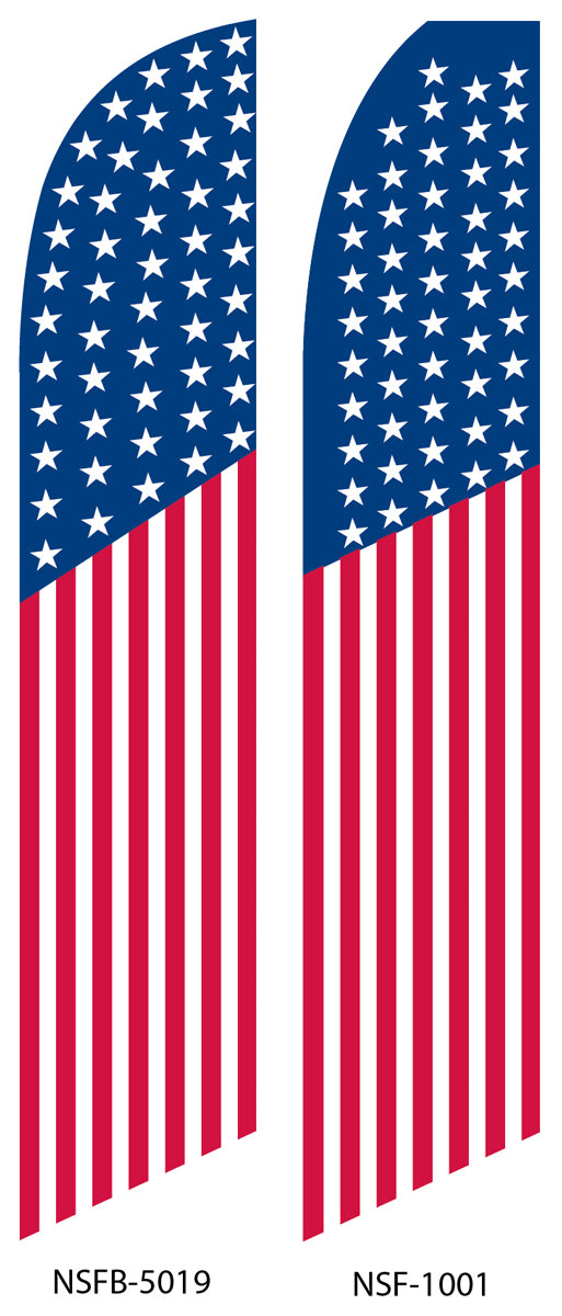 American Flag Advertising Banner (Flag Only).