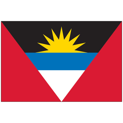 Antigua & Barbados Flag - Made in USA