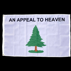 Washington's Cruiser Appeal To Heaven Pine Tree Cotton Flag 3x5 ft.