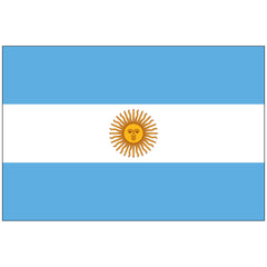 Argentina with Seal Flag - Made in USA.