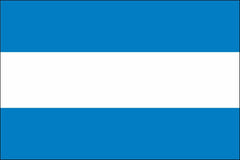 Argentina Flag (No Seal) Outdoor Cut & Sewn Made in USA.