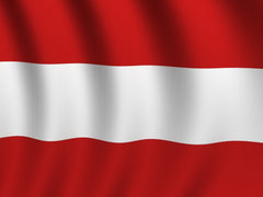 Austria Flag Sewn Made in USA.