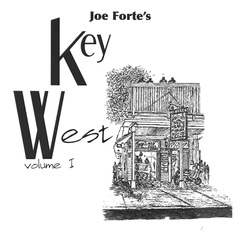 Joe Forte's Key West Volume I Hardbound, with 2x3 ft flag - Conch Republic - Key.