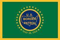 Border Patrol Flag - Made in USA.