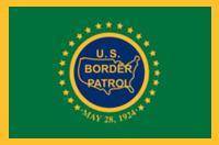 Border Patrol Flag - Made in USA.