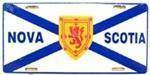 Nova Scotia Flag License Plate.