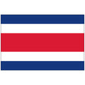 Costa Rica (No Seal) Flag Sewn - Made in USA
