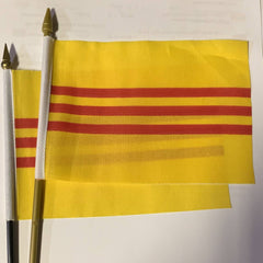 South Vietnam 4 x 6 Inch Flag.
