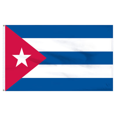 Cuba 3x5 E-Poly Flag - Made in USA.