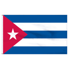 Cuba Flag Nylon Outdoor - Made in USA.