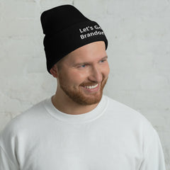 Let's Go Brandon Cuffed Beanie.