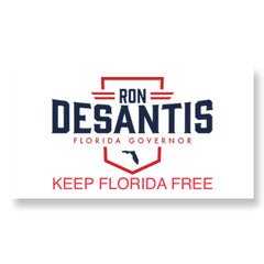 Ron DeSantis Florida Governor Keep Florida Free Flag Made in USA