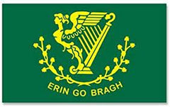 Erin Go Bragh Flag - Made in USA.