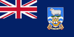 Falkland Islands Flag - Made in USA.