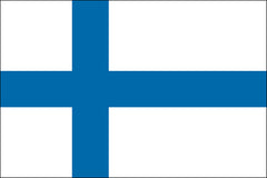 Finland Flag - Made in USA.