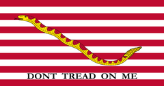 1st Navy Jack Flag 3x5 Nylon Printed Flag - Made in USA.