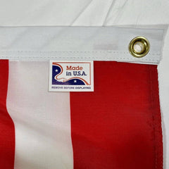 1st Navy Jack Flag 3x5 Dyed Nylon & Additional Reinforced Stitching (USA Made).