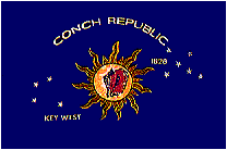 Conch Republic Flag - Key West Flag - 3x5 ft. - Standard.